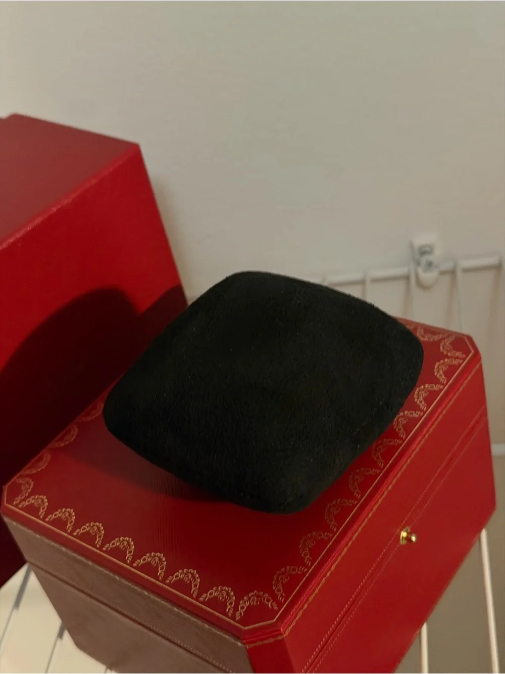 Cartier Red Inner Outer Jewelry New Box Pillow custom